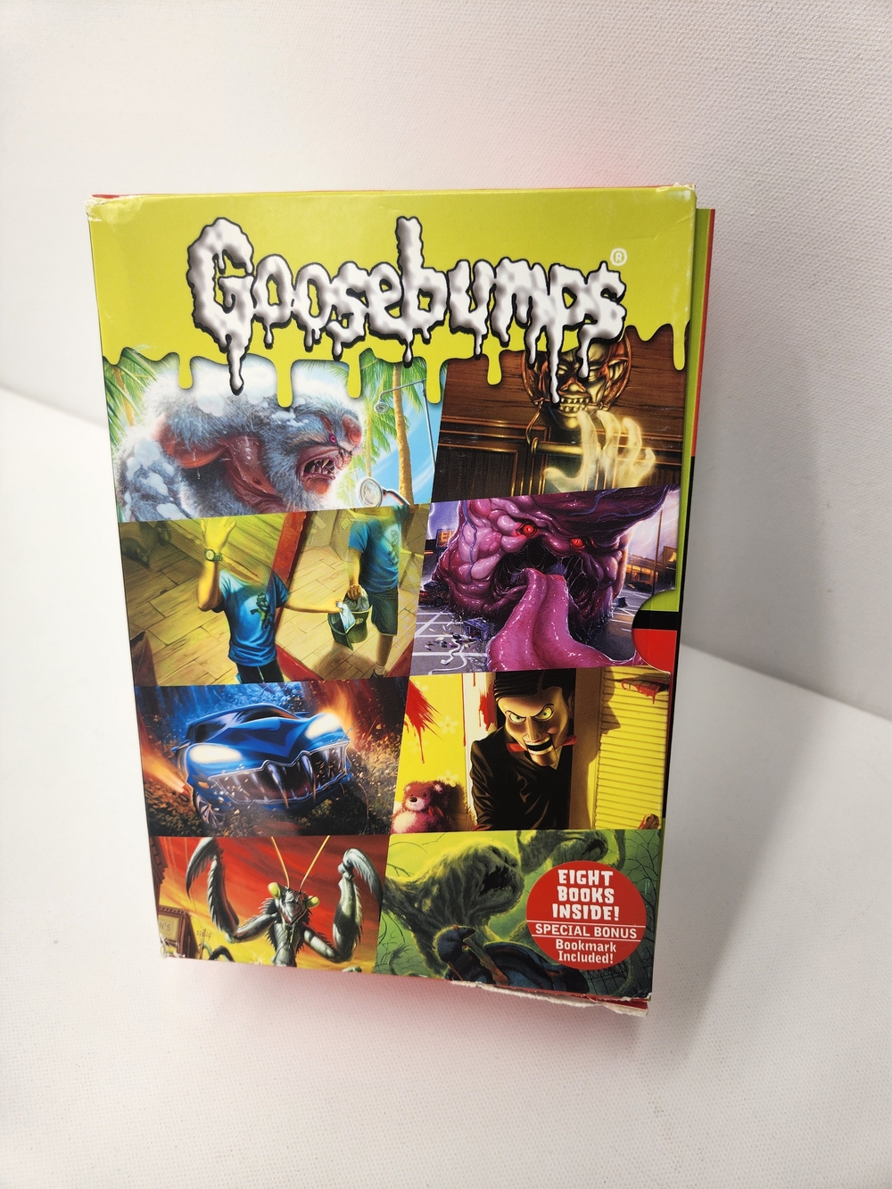Goosebumps 8 Book Box Set R.L. Stine Paperback Collection Scholastic Complete